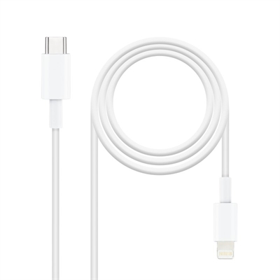 Nanocable Cable Lightning a USB C 0 5 metros